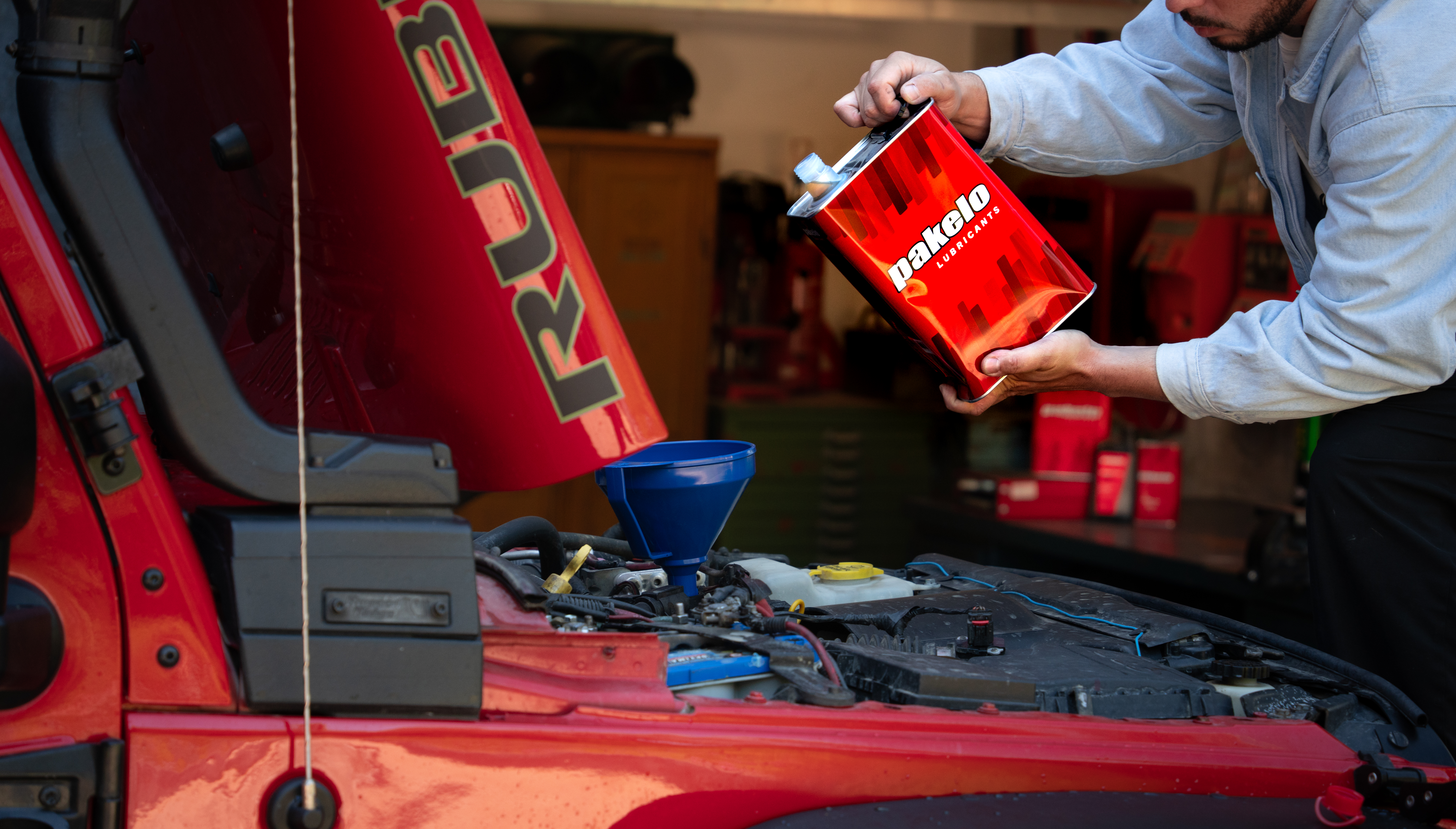 CAMBIO OLIO MOTORE JEEP WRANGLER JK 2.8 CRD